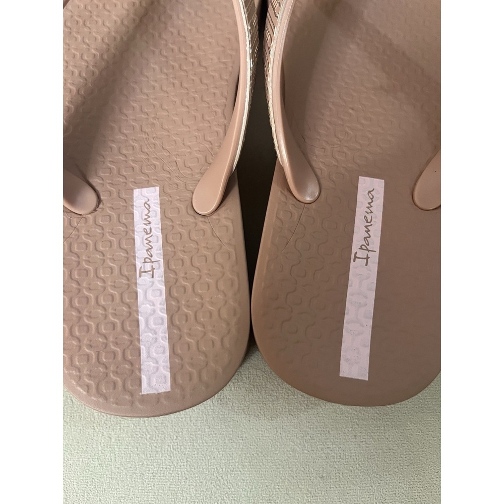 Ipanema Women's Mesh VIII Platform Sandals, Pink/Rose Flip Flop Size 8 - Picture 4 of 6